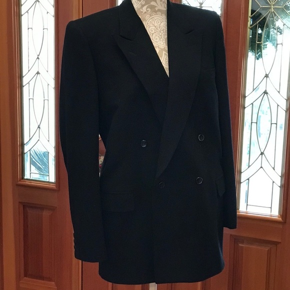 MEN’S WOOL DRESS JACKET LUXURIOUS VINTAGE EXCELLENT LIKE NEW COND SZ: 38R - Picture 14 of 14